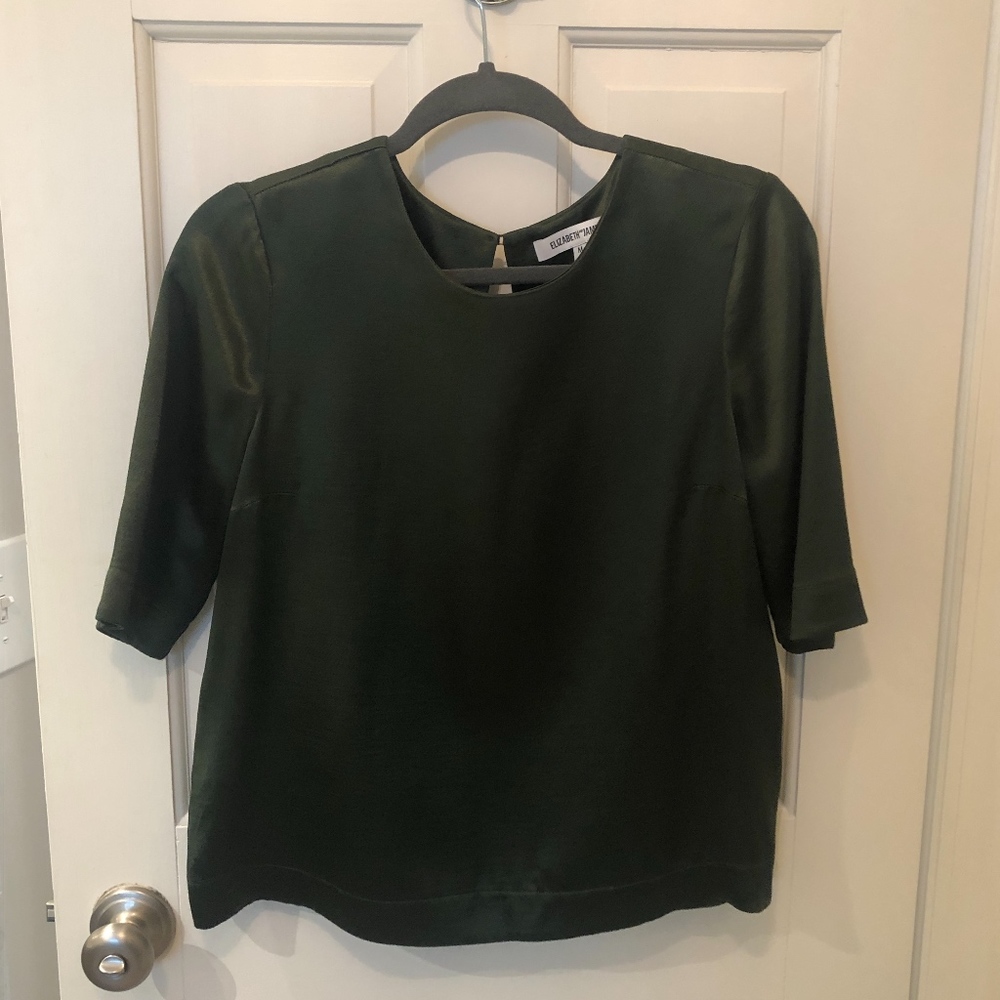 silk blouse